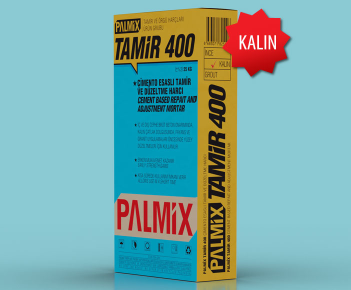 Palmix Tamir 400 Kalın Tamir Harcı